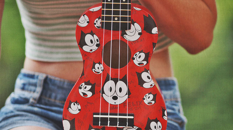 Kahuna Ukeleles unveils Felix the Cat line