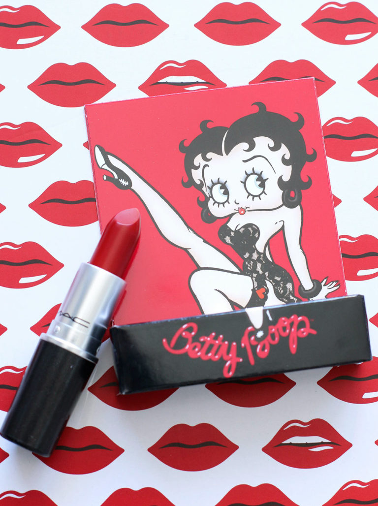 Betty Boop gets her own MAC Lipstick for Valentine’s Day