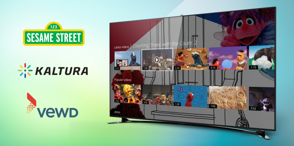 Vewd, Kaltura to bring ‘Sesame Street’ to millions across globe