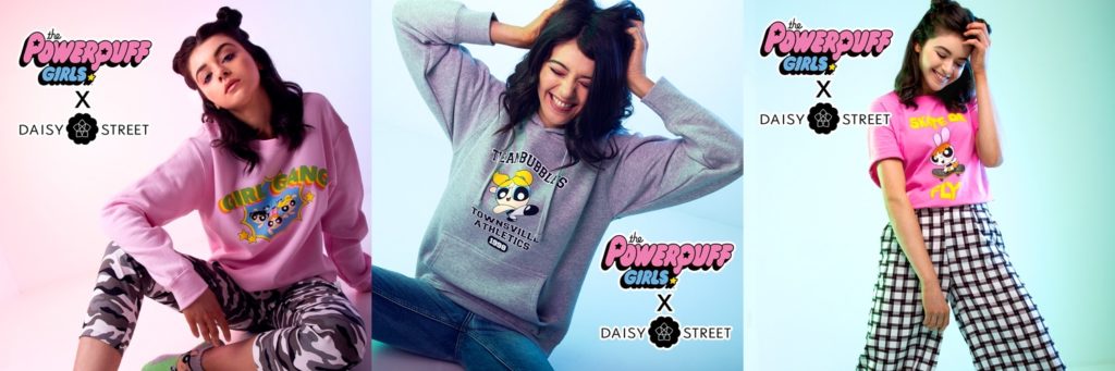 Cartoon Network partners with Daisy Street for Powerpuff Girls apparel collection