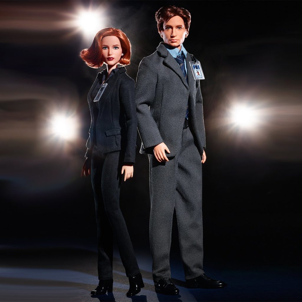 To mark 25th anniversary of X-Files, Mattel is launching ‘Mulder and Scully’ Barbie dolls
