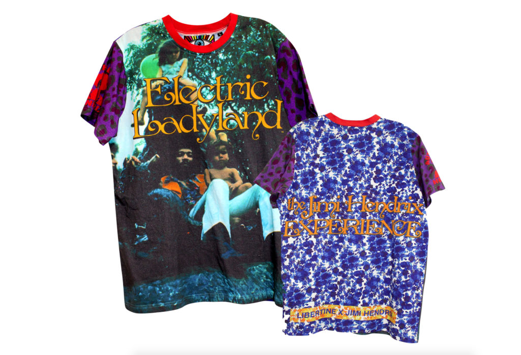 Authentic Hendrix, Libertine partner to create luxury apparel collection