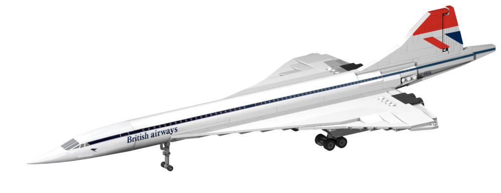 Cobi Toys produces a scale model of Concorde