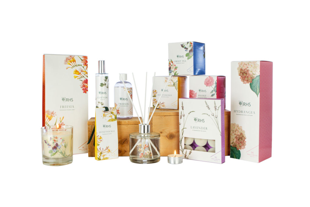 RHS announces spring/summer Wax Lyrical Fragrant Garden range